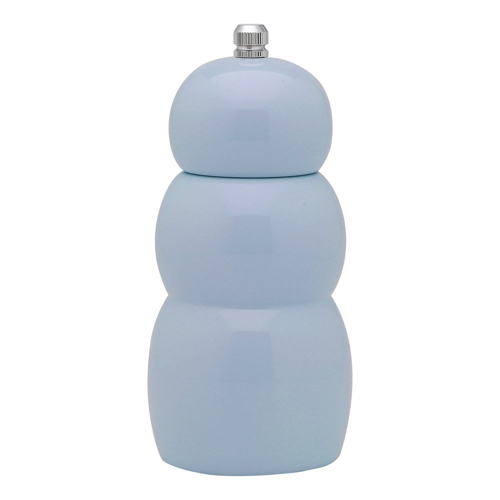 Rounded high gloss salt and pepper grinder in Horizon
