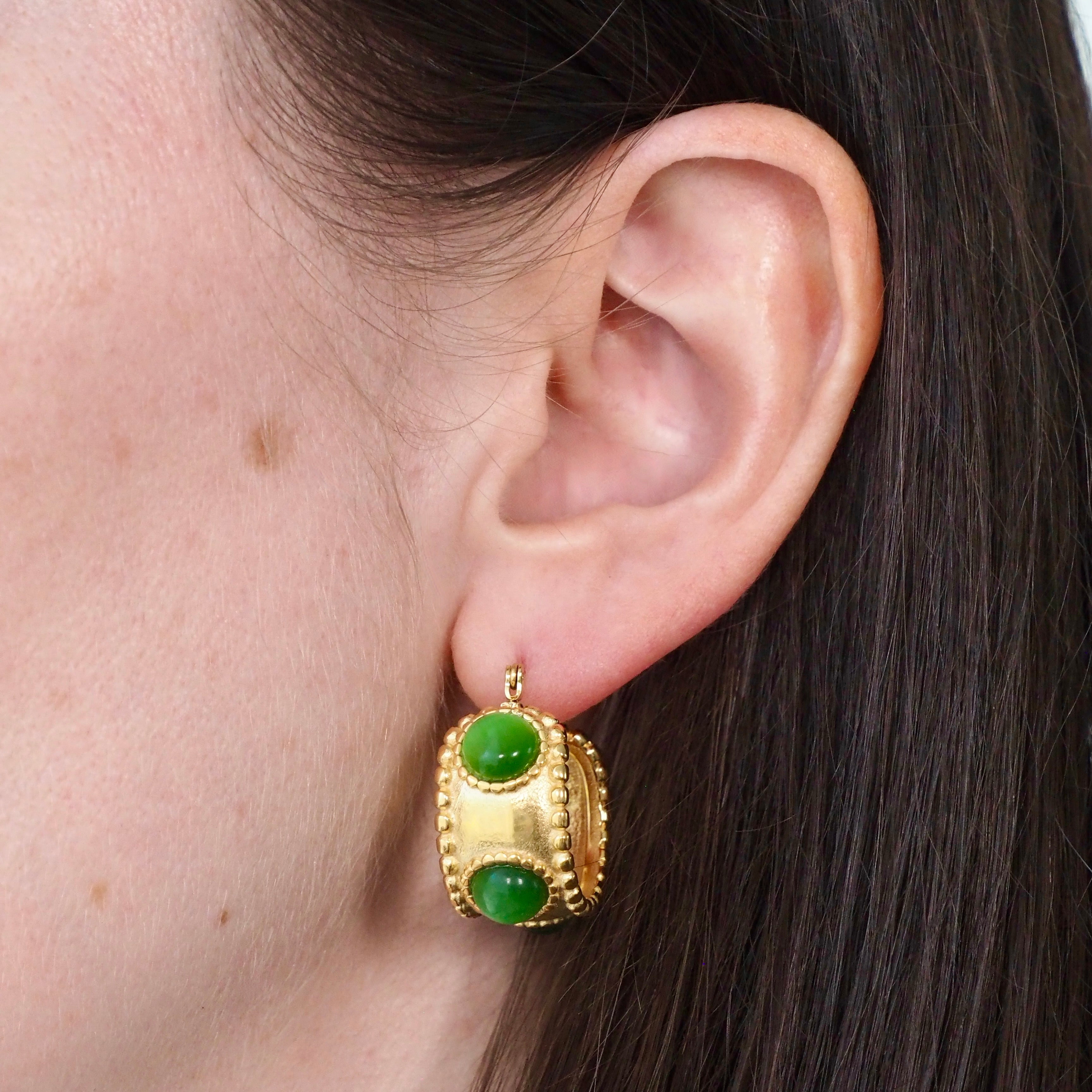 "Envy" Waterproof Earrings - Green - 50% OFF