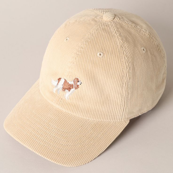 Cavalier King Corduroy Cap - SAND