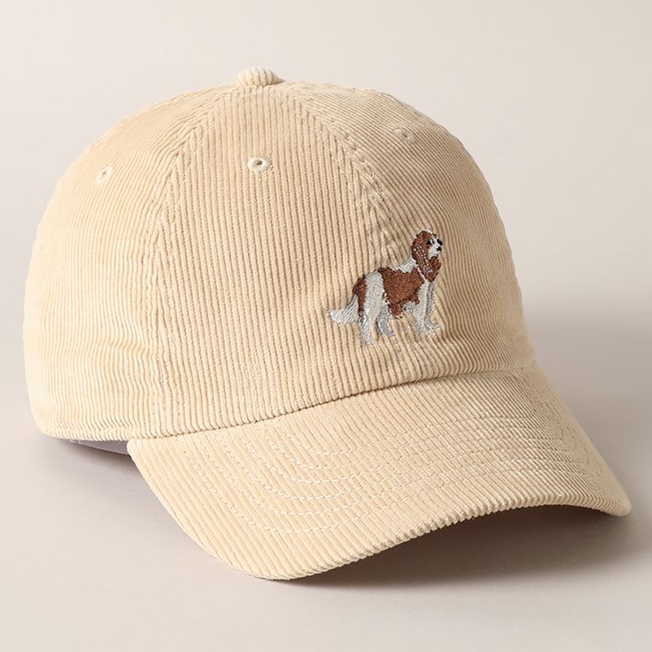 Cavalier King Corduroy Cap - SAND