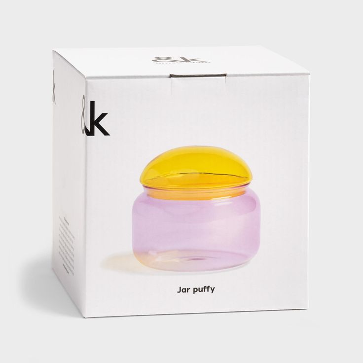 Puffy Jar - Pink By &Klevering