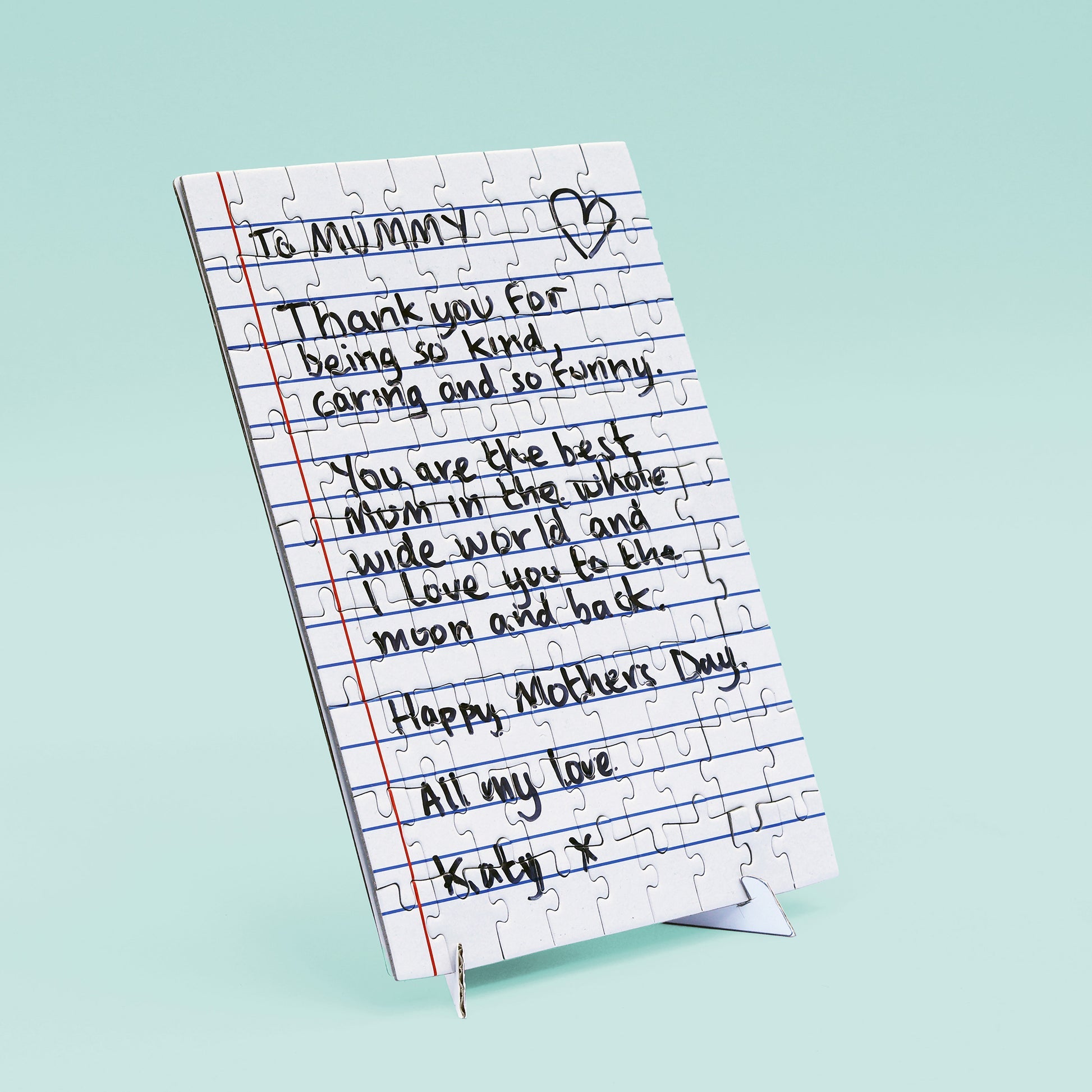 Jigsaw Puzzle Kit Letter