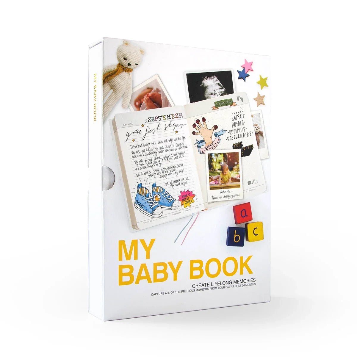 MY BABY BOOK - WHITE - LAST ONE!