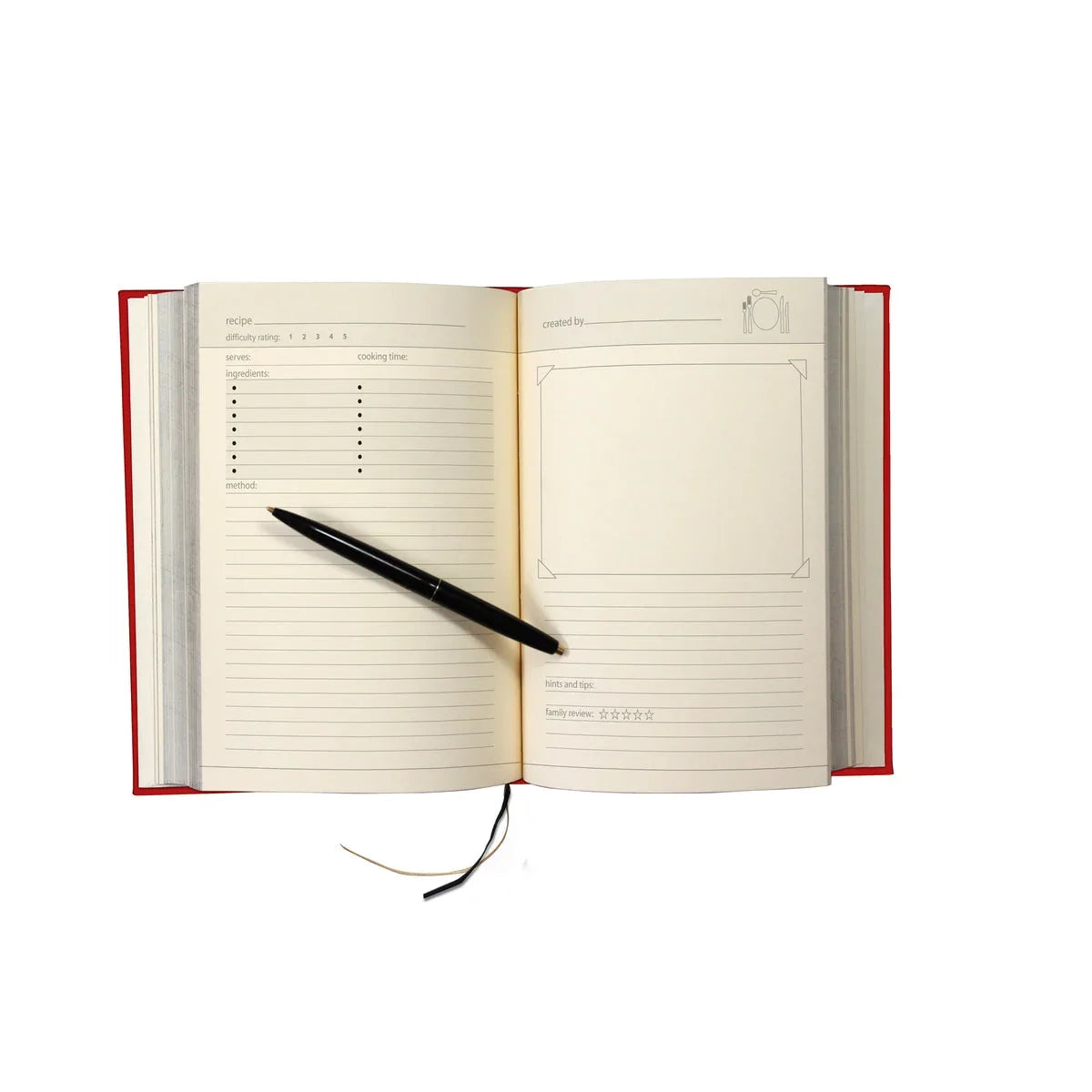 My Family Cookbook - Recipe Journal