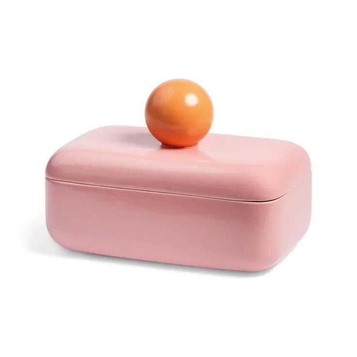 &Klevering Orb Jar Pink- CLICK & COLLECT ONLY