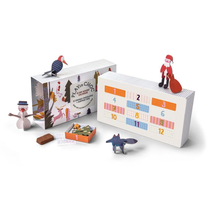 PLAYin CHOC 12 DAY ADVENT CALENDAR