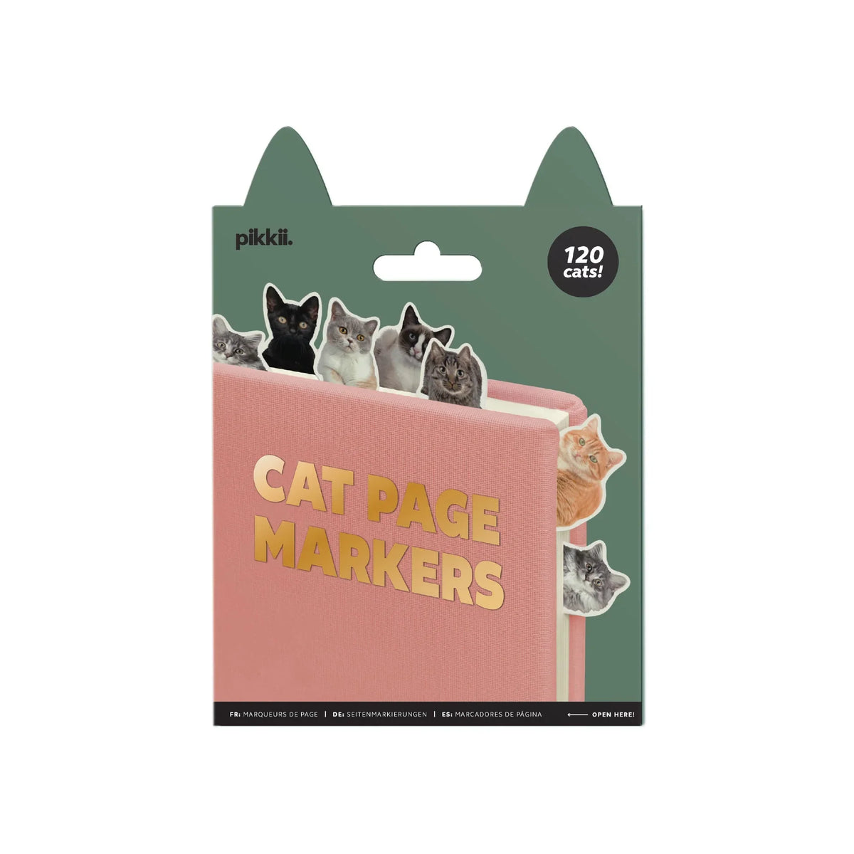 Page Markers Cat