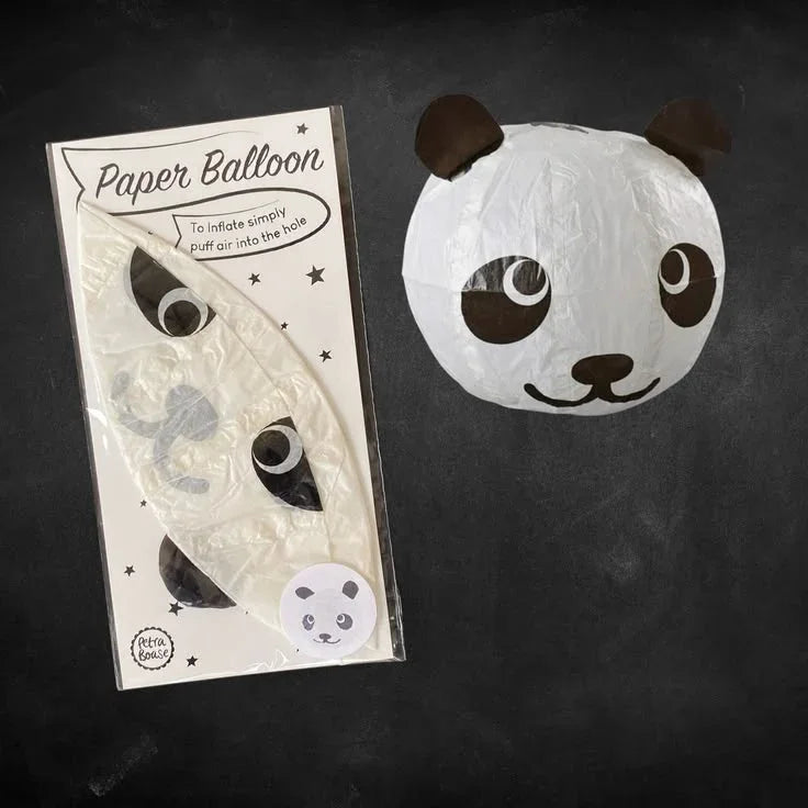 Panda Japanese Paper Balloon - LAST ONE!