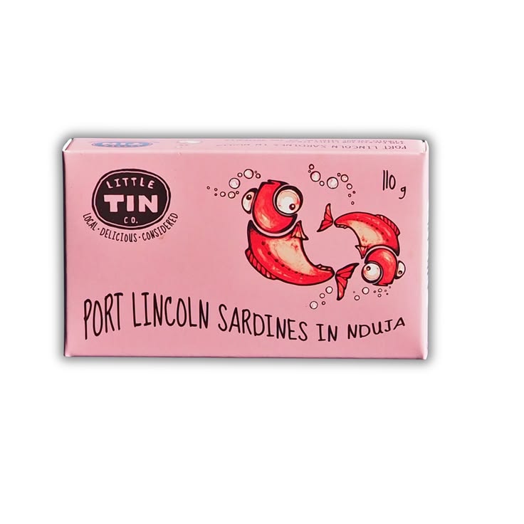 Port Lincoln Sardines in Nduja By Little Tin Co