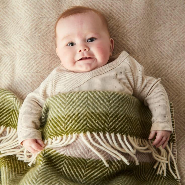 Pram Blanket Botanical
