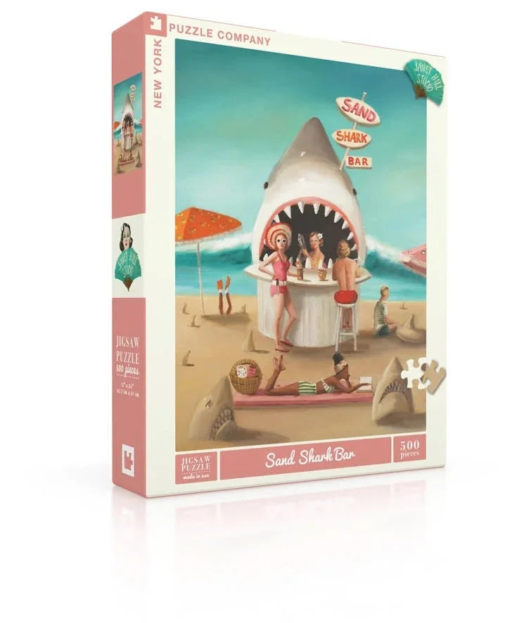 Sand Shark Bar by Janet Hill - 500 piece puzzle.