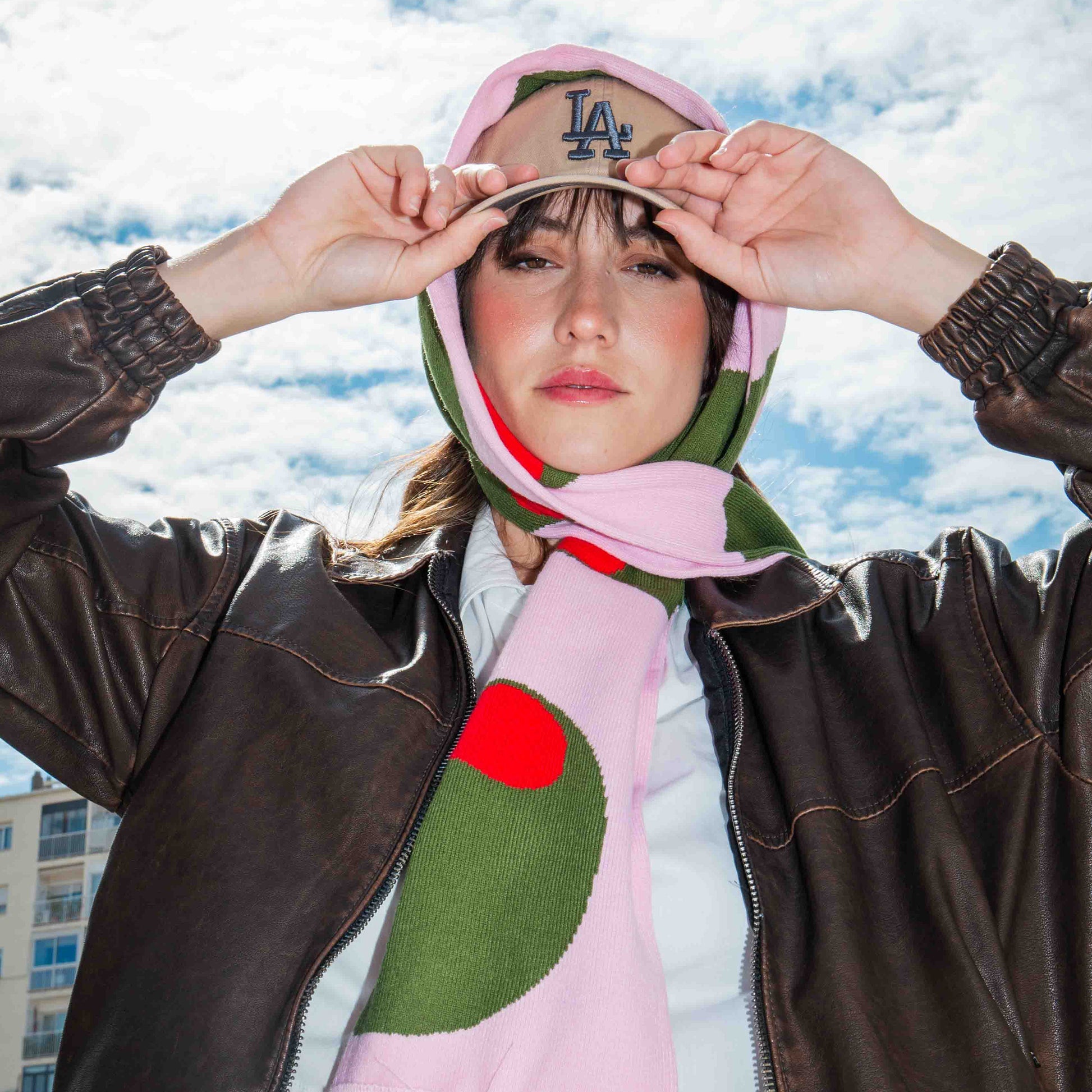 Eat My Socks | Olive Scarf