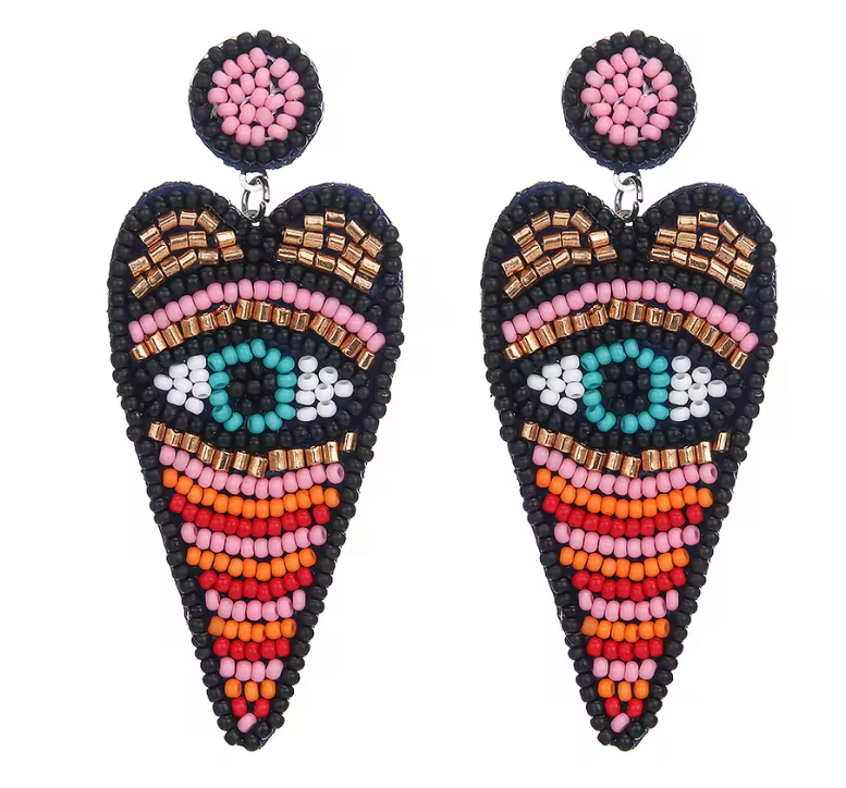 EVIL EYE LOVE Earrings - 50% OFF