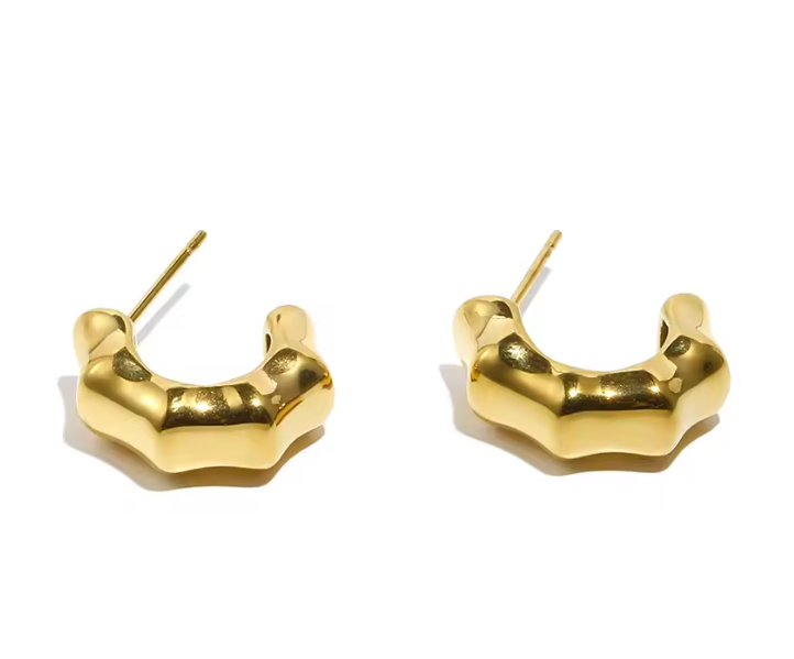 Baby Bamboo Earrings - 50% OFF