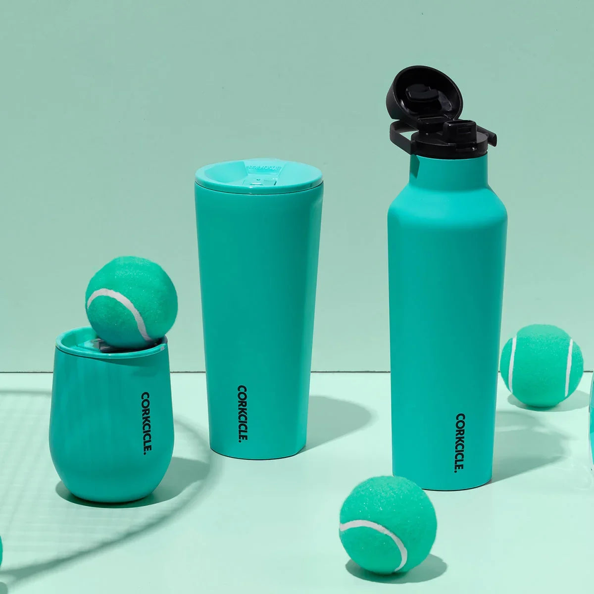 Corksicle Series A Sports Canteen 600ml - Neon Lights Kokomo