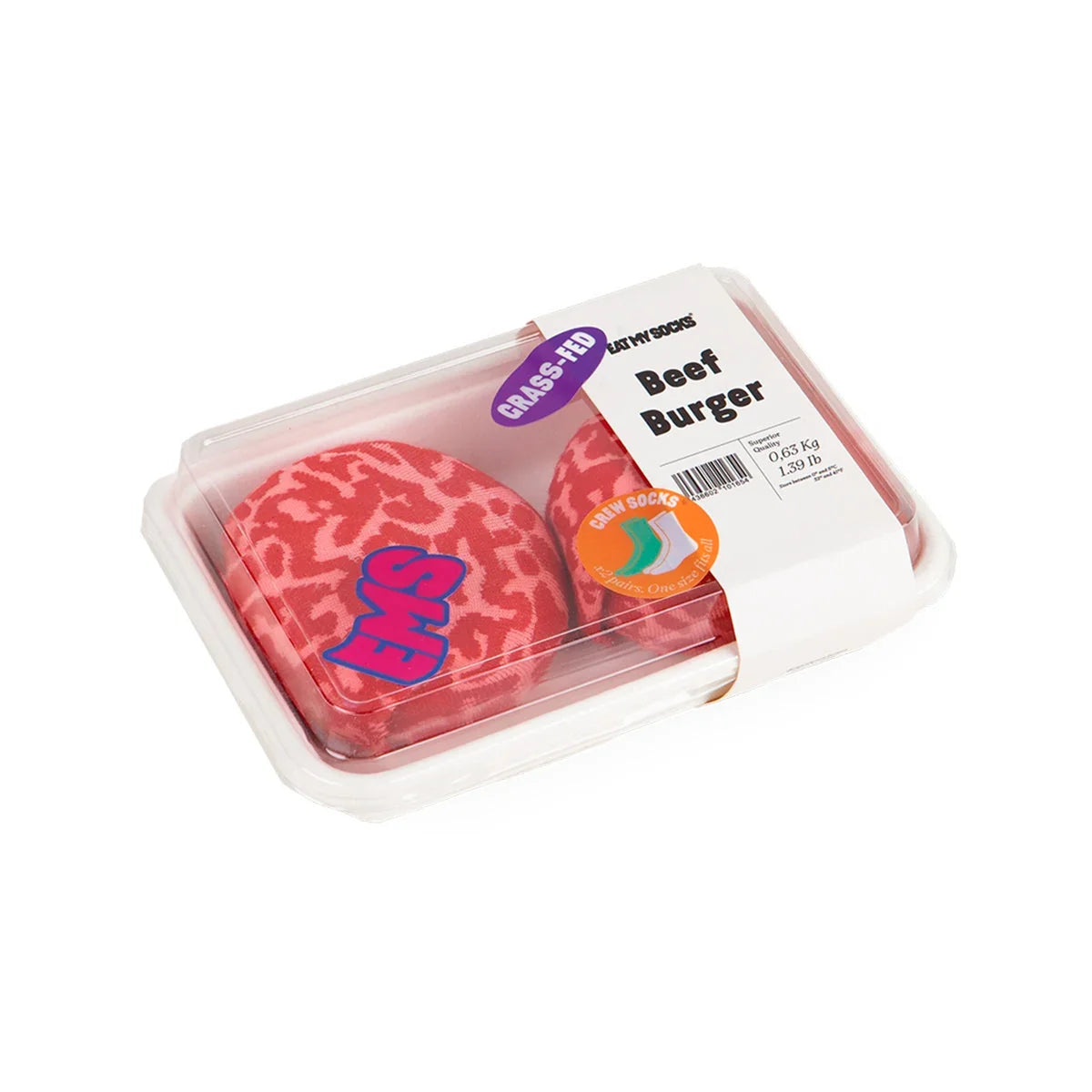 Eat My Socks: Socks Beef Burger (2 Pairs)
