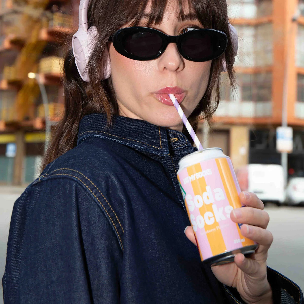 Socks Soda Strawberry
