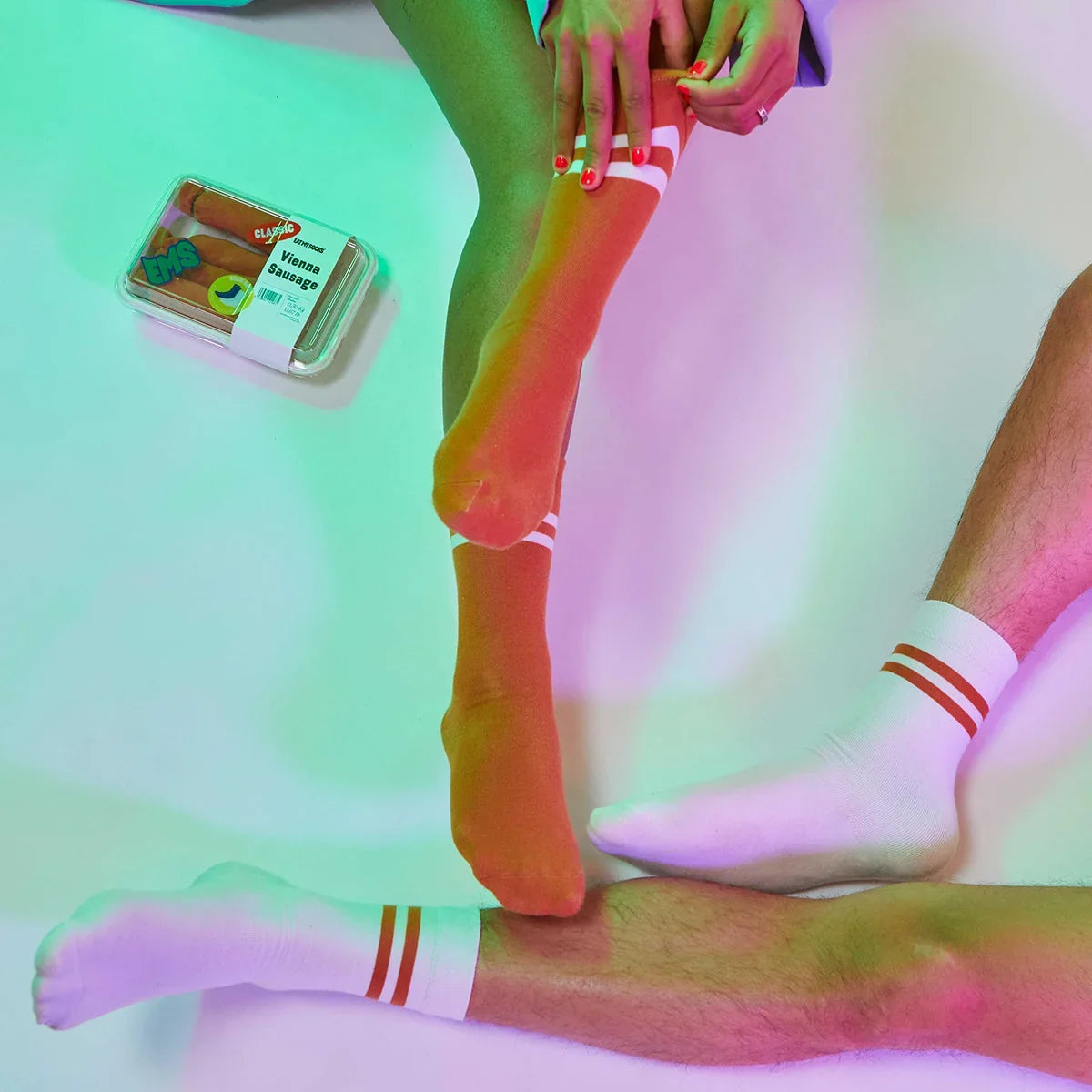 Eat My Socks: Socks Vienna Sausage (2 pairs)