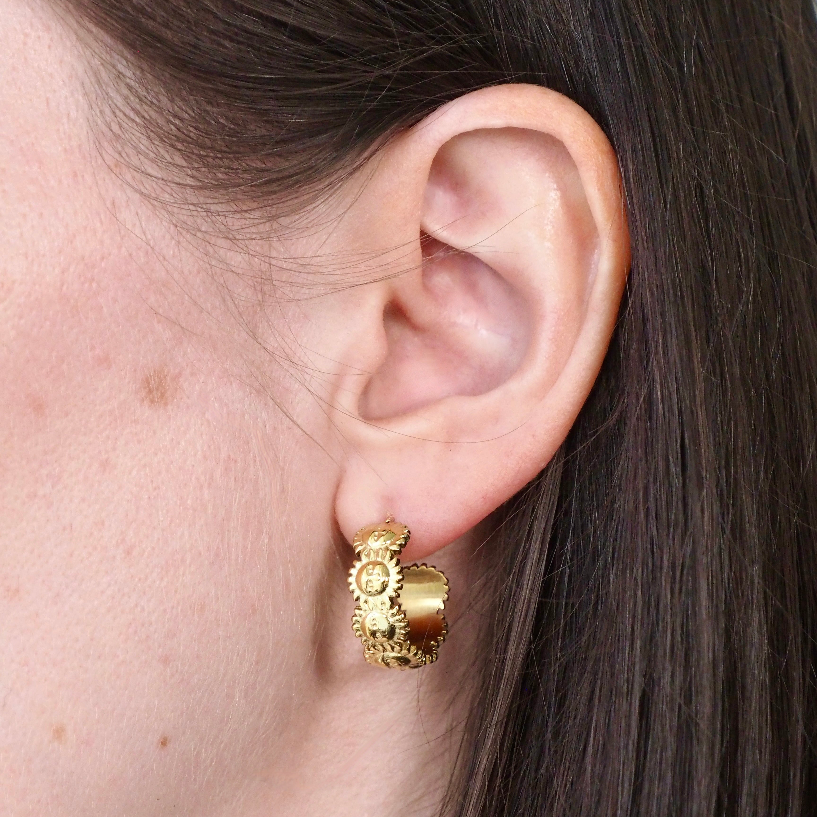 Sunny Side Up Waterproof Earrings