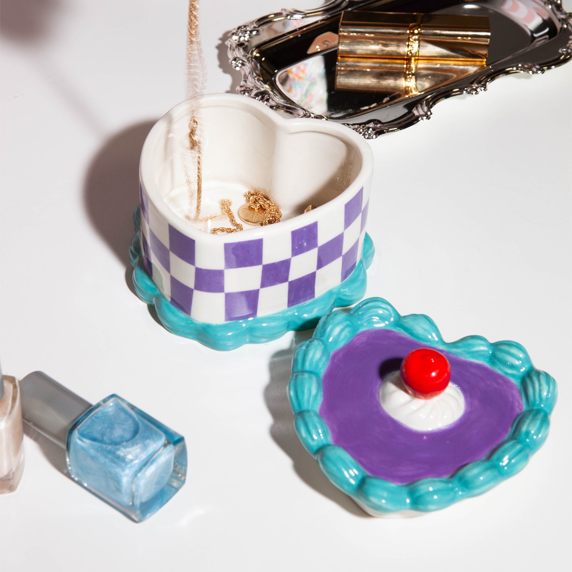 Sweetie Storage Box Cake Heart