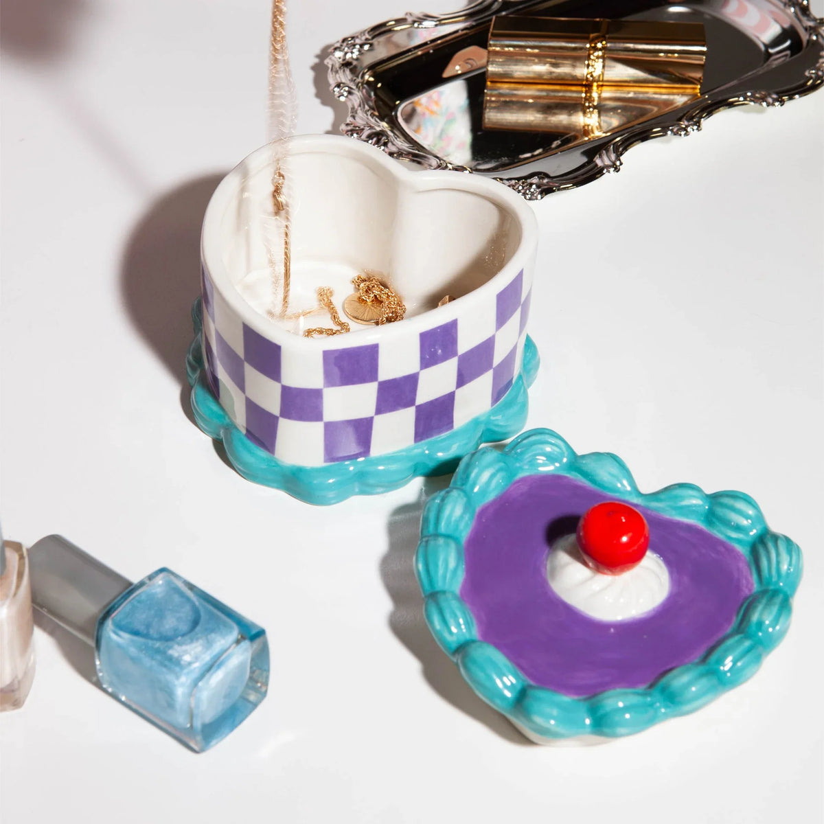 Sweetie Storage Box Cake Heart