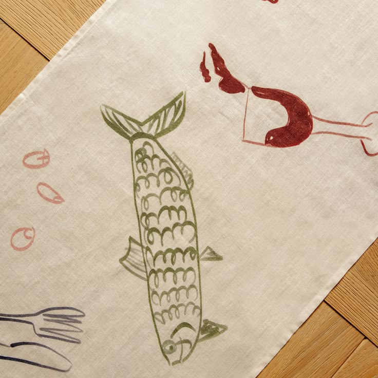‘Dinner’ Table Runner 230cm X 45cm