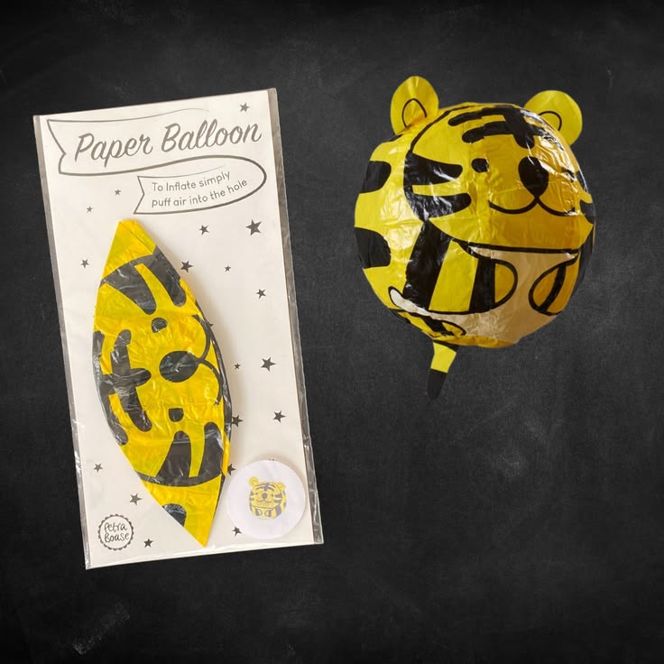 Tiger Japanese Paper Balloon