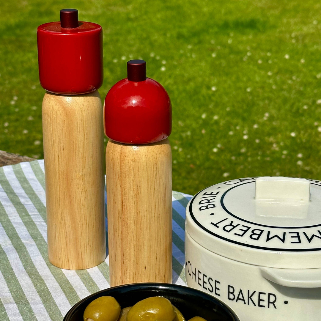 Salt & Pepper Grinder - Red & Red
