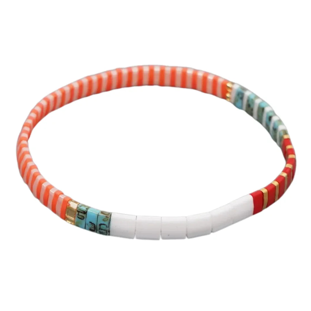 Long Lunch Stacker Tila Bracelet