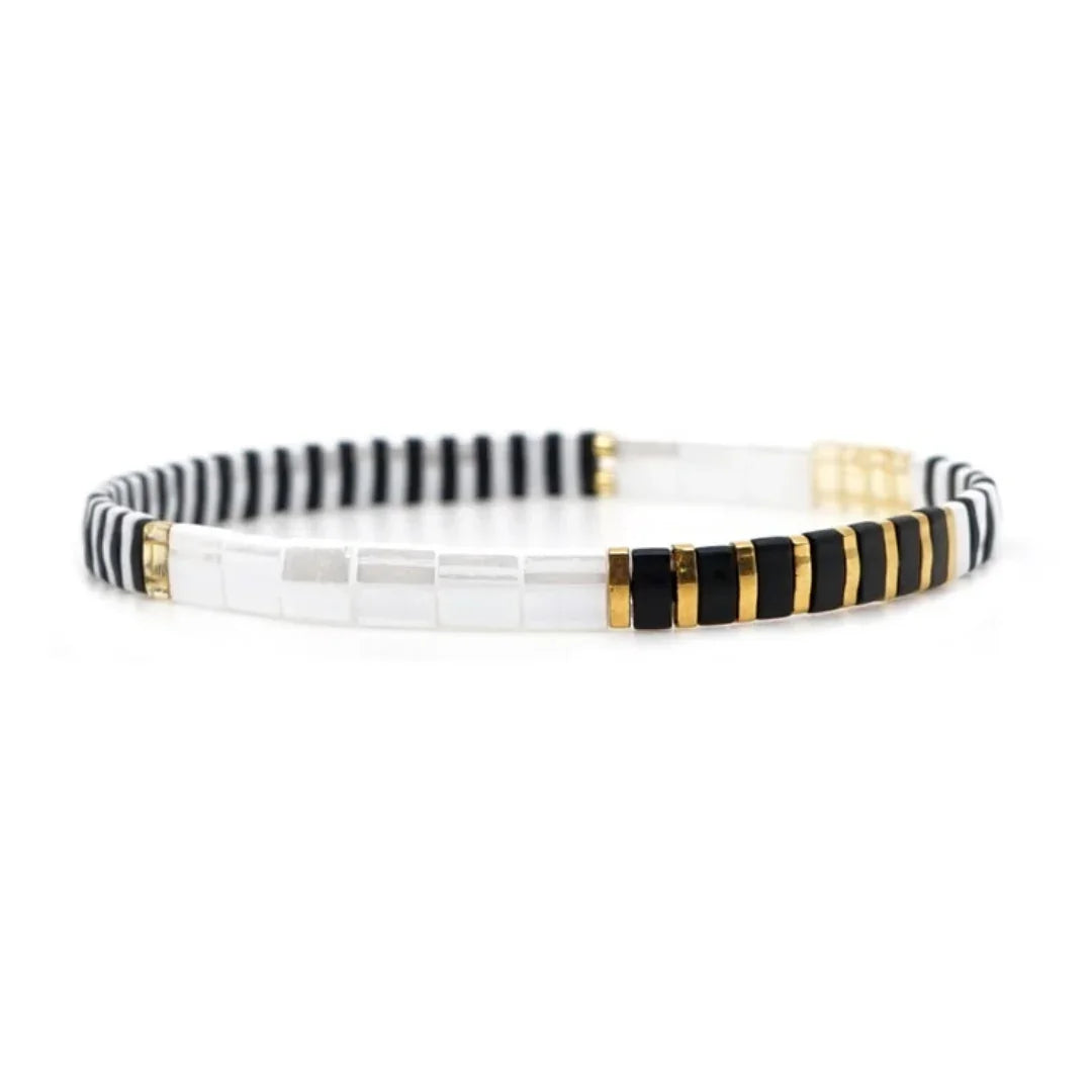 First Class Stacker Tila Bracelet