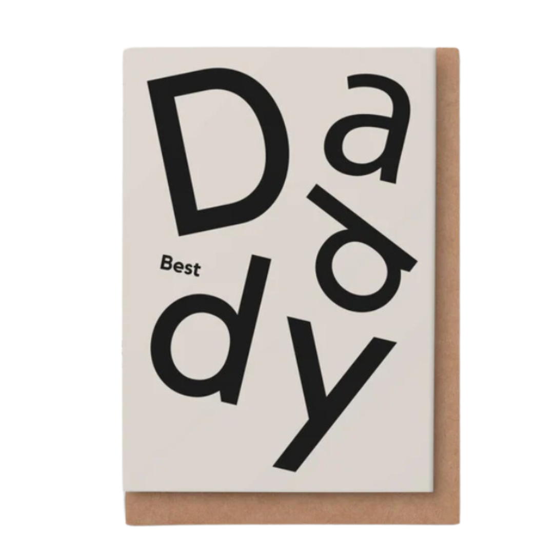 BEST DADDY CARD