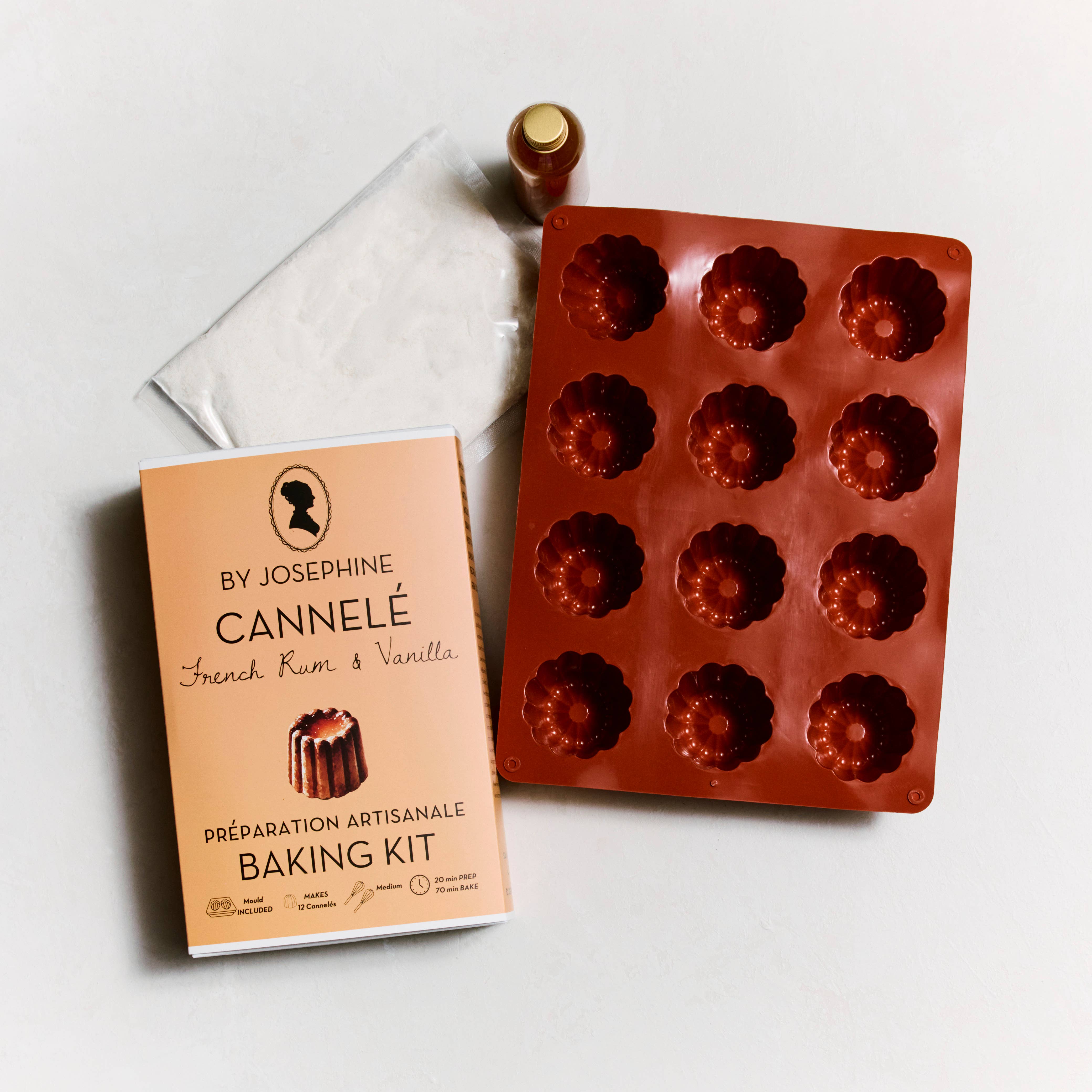 Cannelé Baking Kit - French Rum & Vanilla