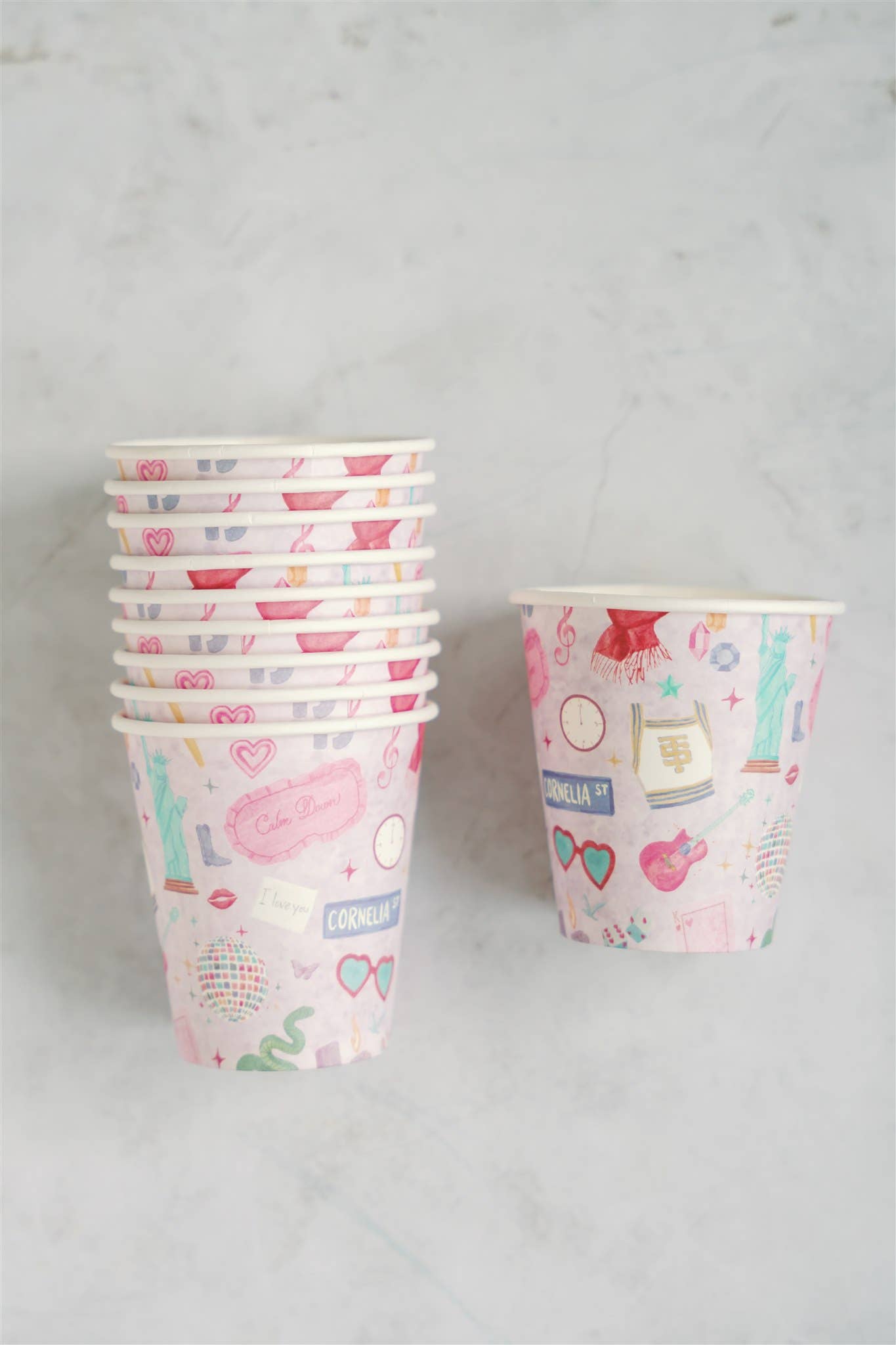 Taylor Swift Paper Cup Pack of 10 - LAST ONE!