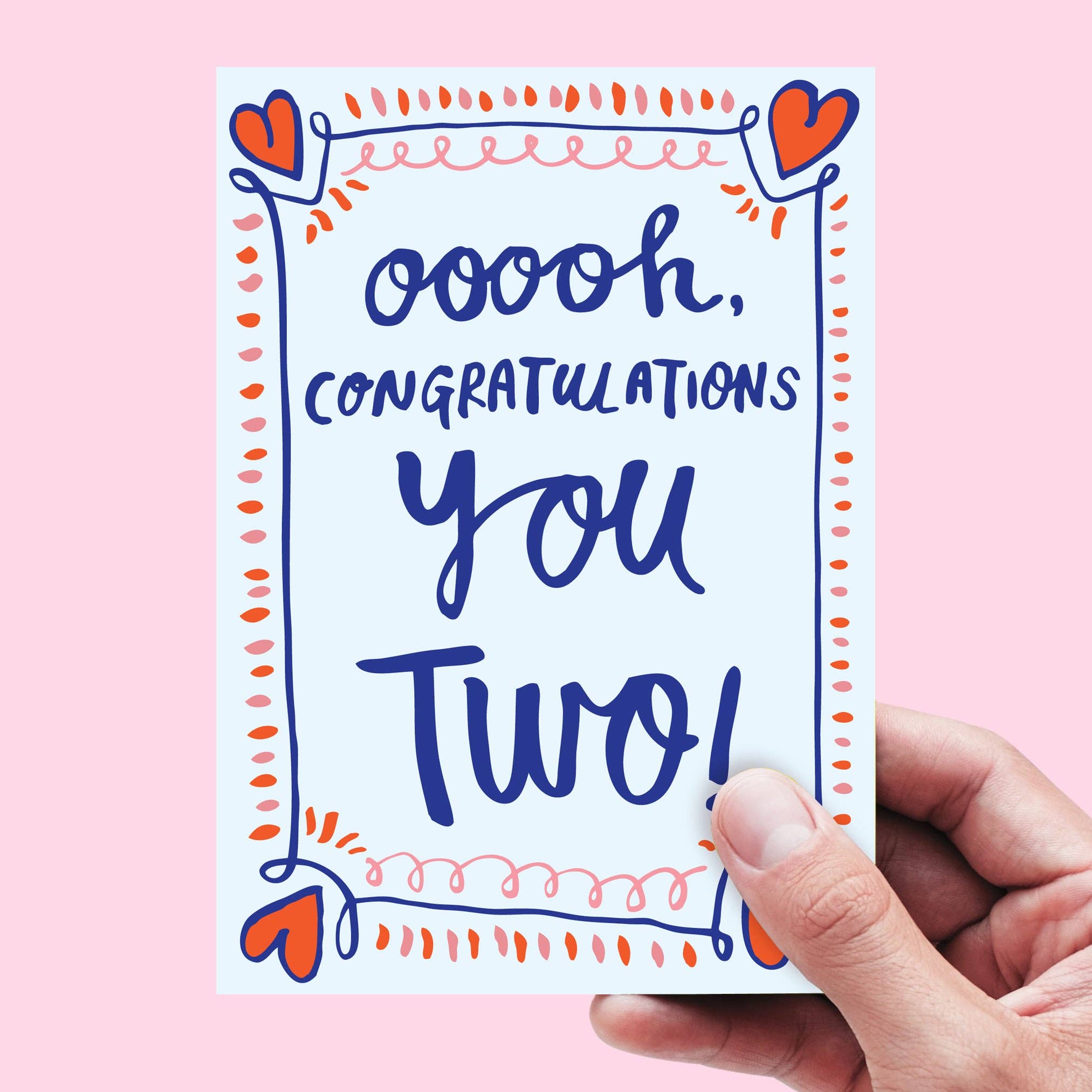 Ooooh, Congratulations You Two Card