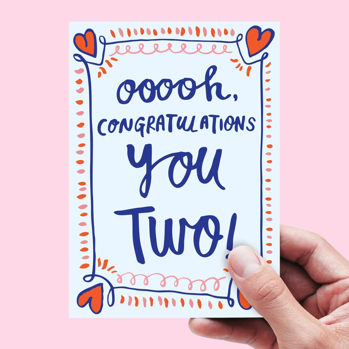 Ooooh, Congratulations You Two Card