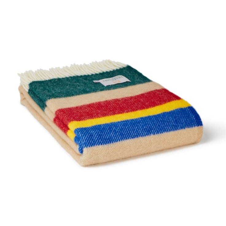 Alaska Pop Wool Throw