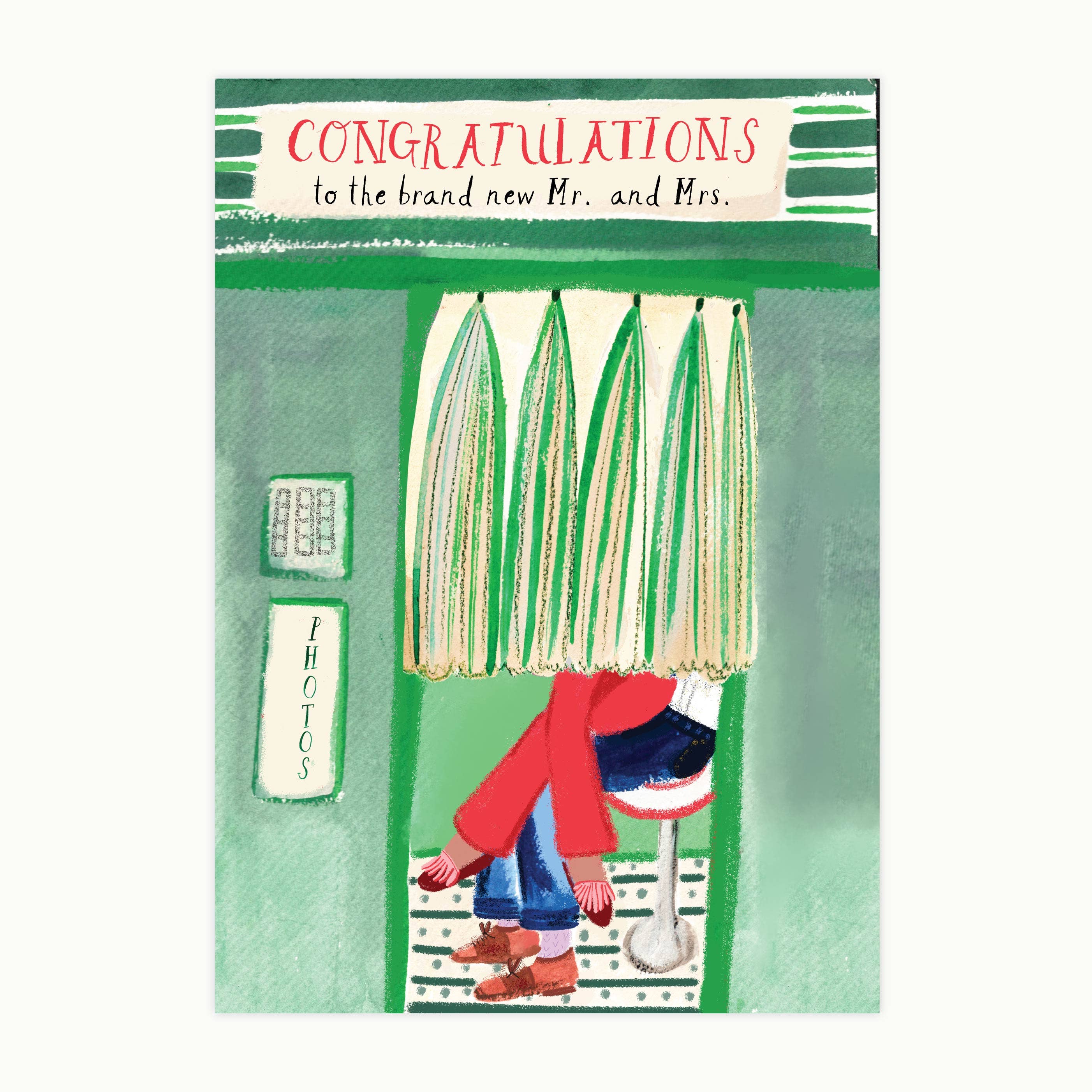 Say Cheese Wedding Card