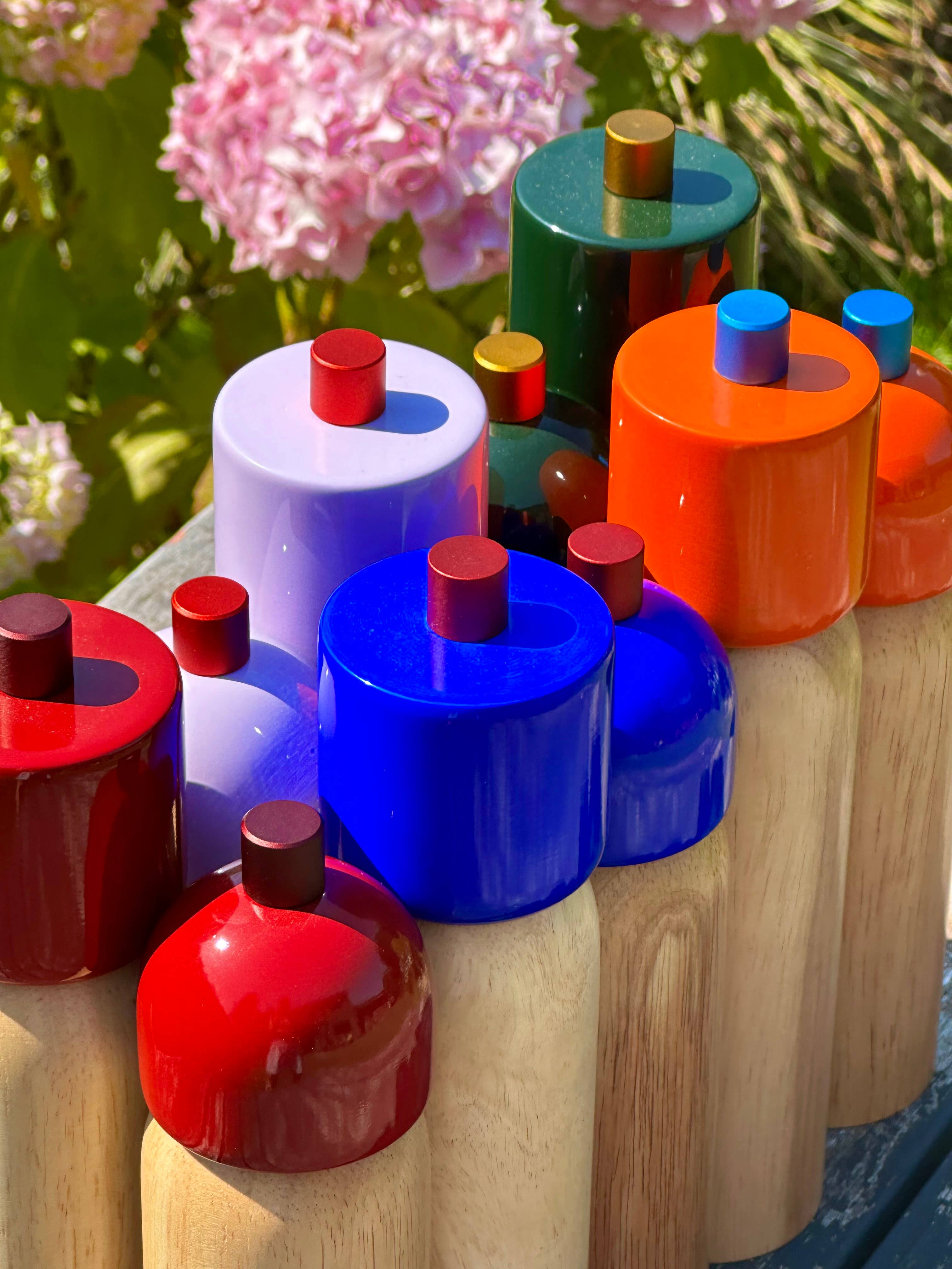 Salt & Pepper Grinder - Green & Gold