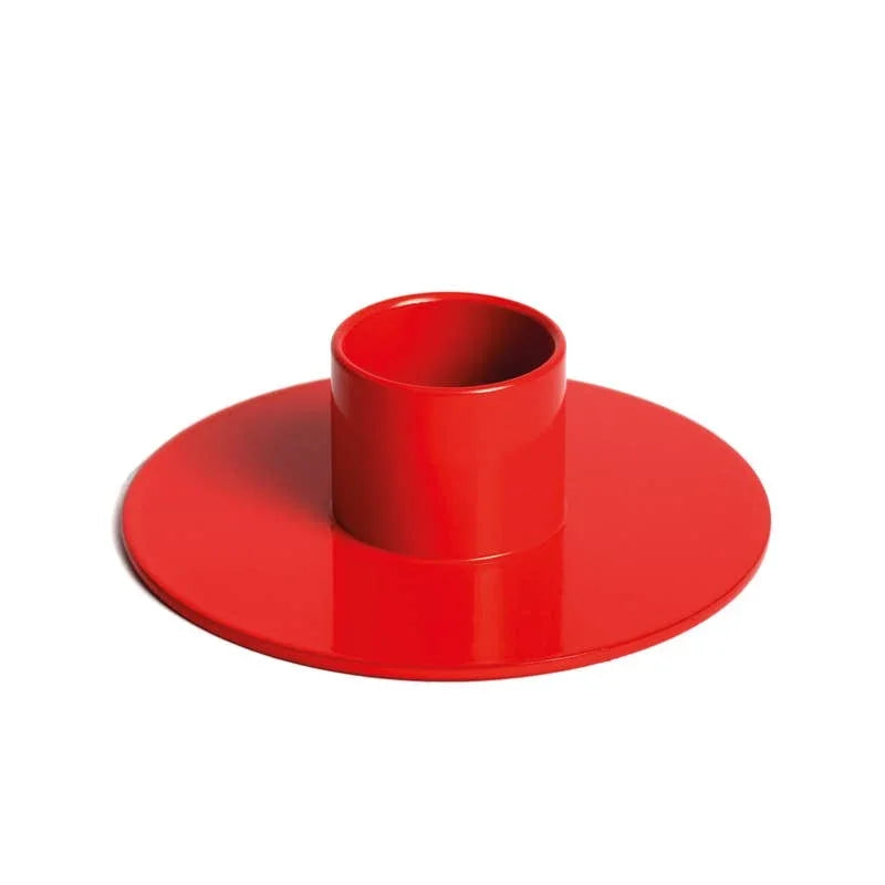 Candle Holder - Fire Engine Red