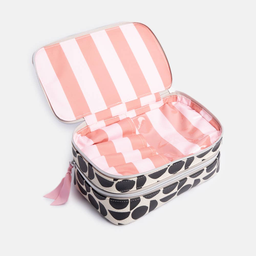 Abstract Geo Make Up Bag Organiser