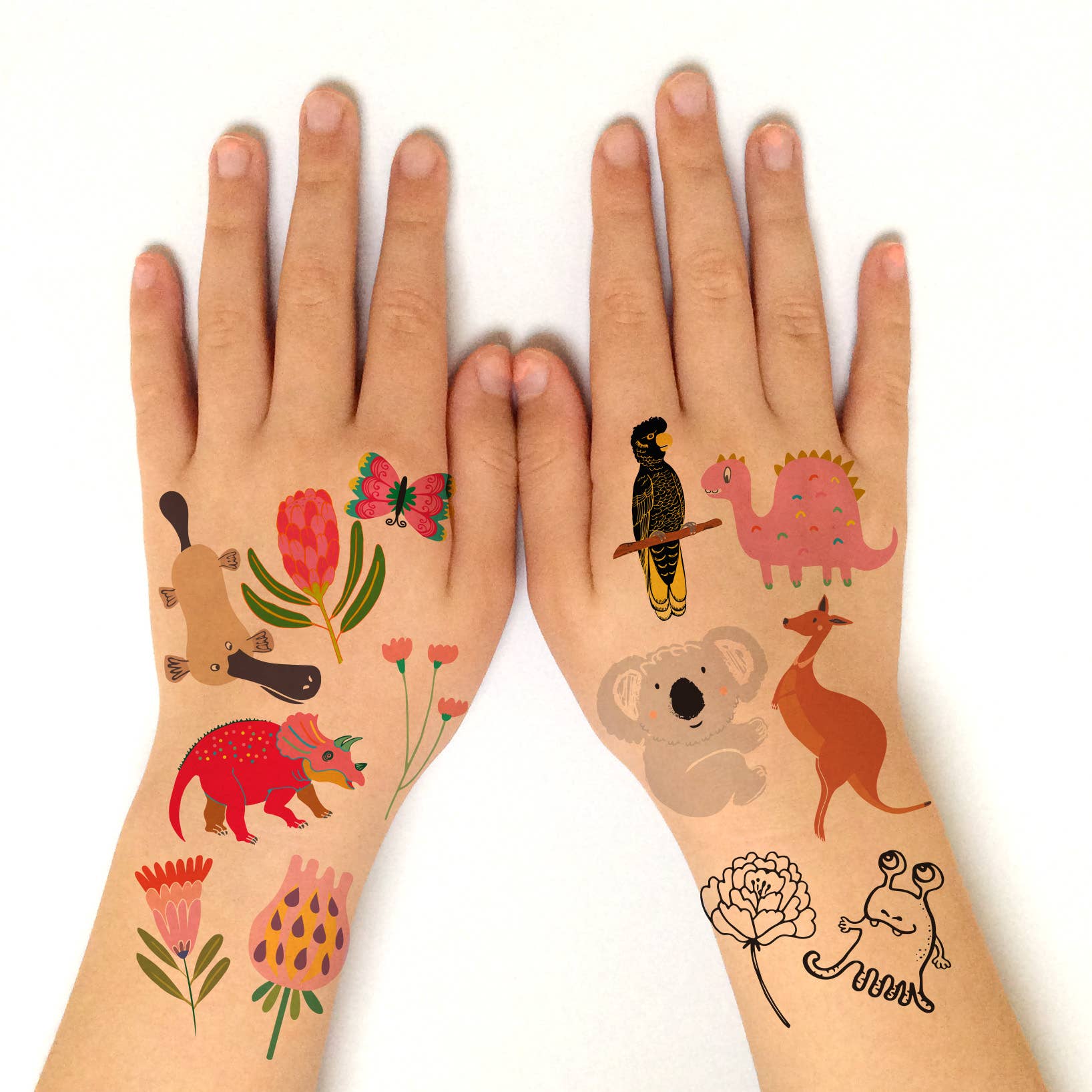 Crazy Plant Lady Temporary Tattoos