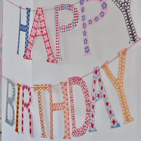 PRE-ORDER Happy Birthday Banner