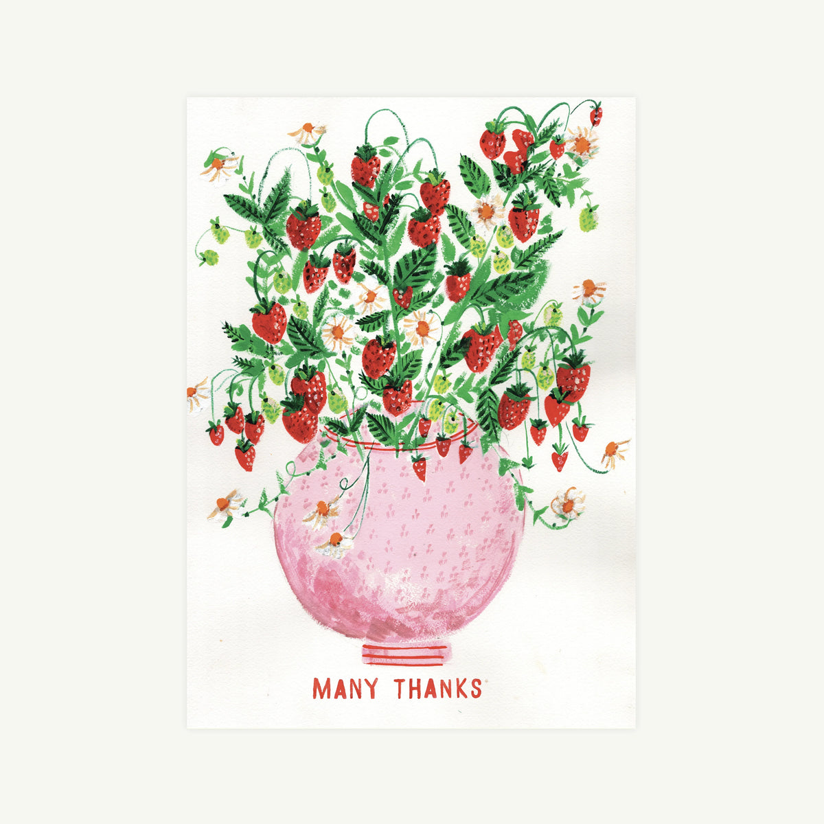 Many Thanks Greeting Card