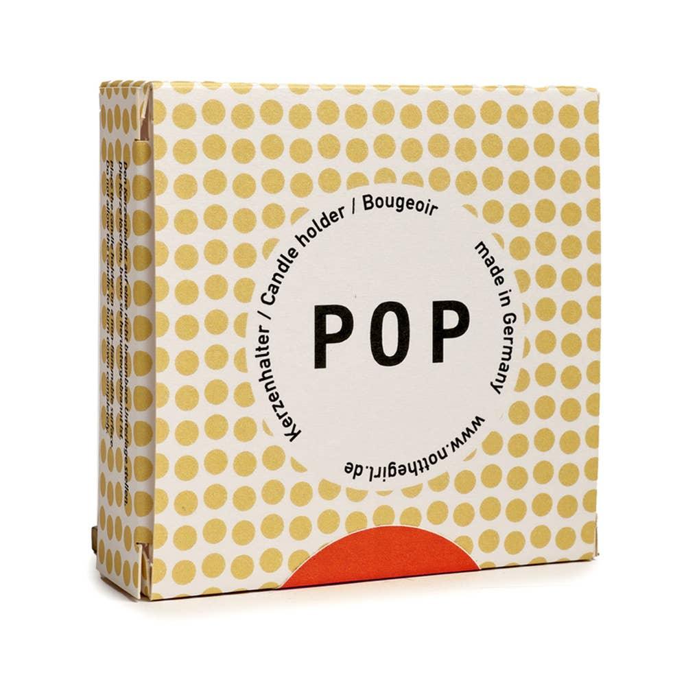 Candle holder - Nippy Orange