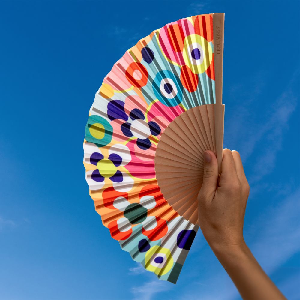 Hand Fan 'Sushi'