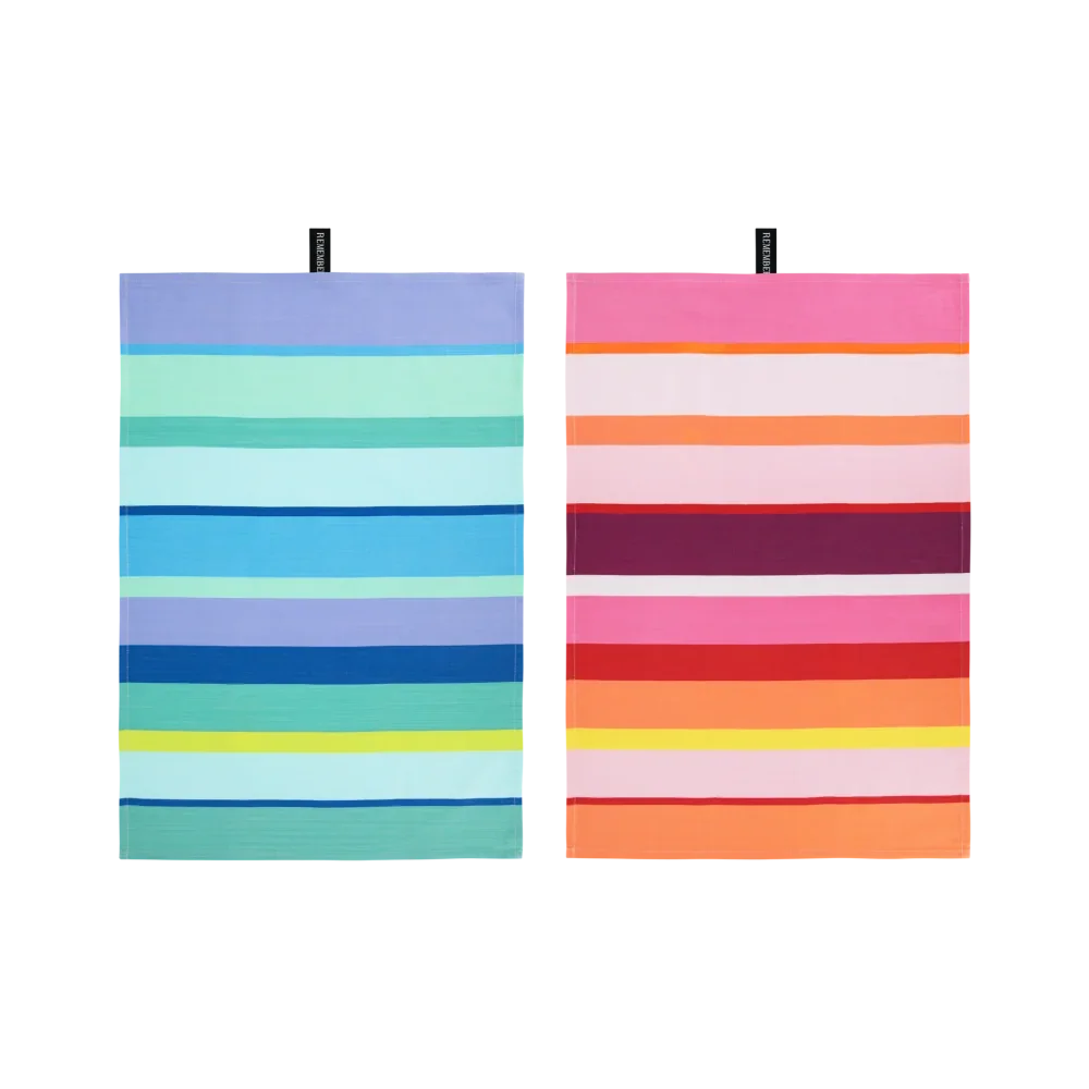 Tea Towel Set No. 25 - Set of 2