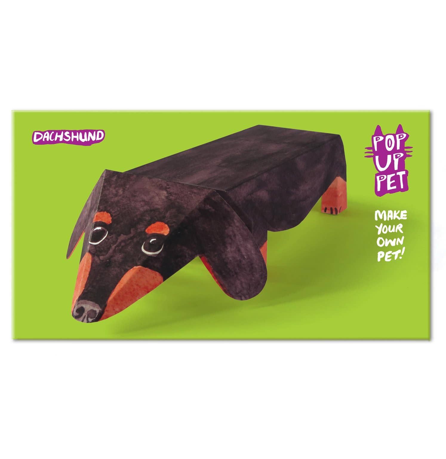 Pop Up Pet Dachshund – Paper Pet Gift