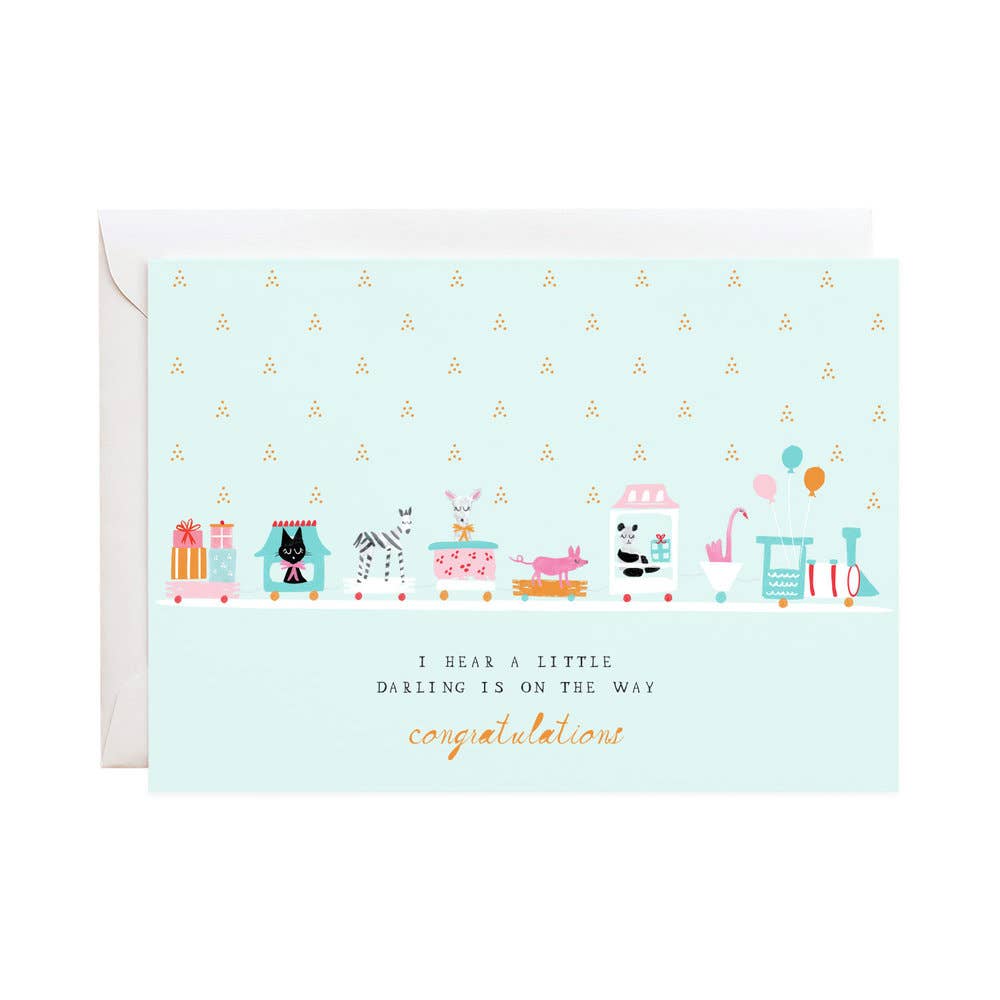 Choo Choo Train - Baby Card