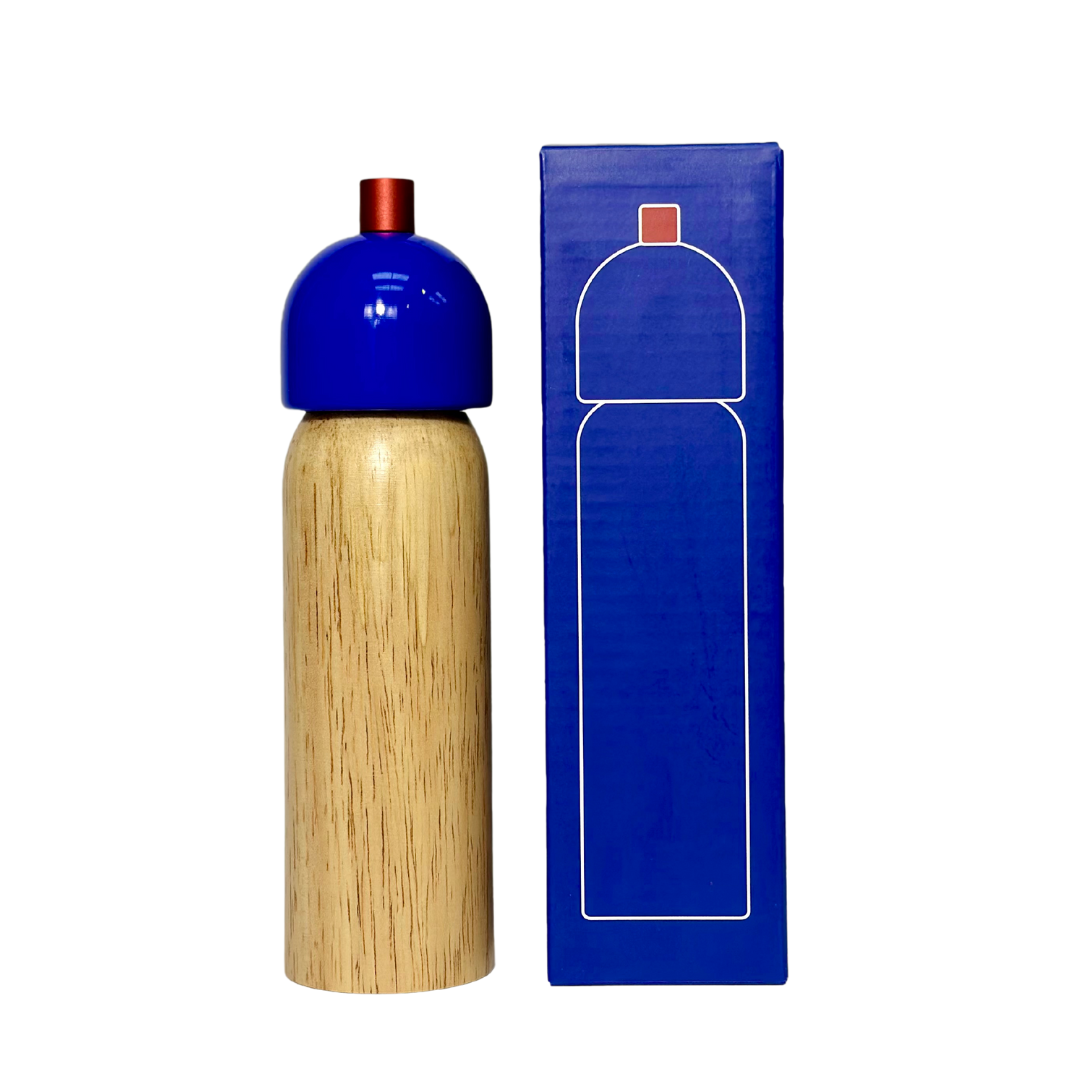 Salt & Pepper Grinder - Navy & Red