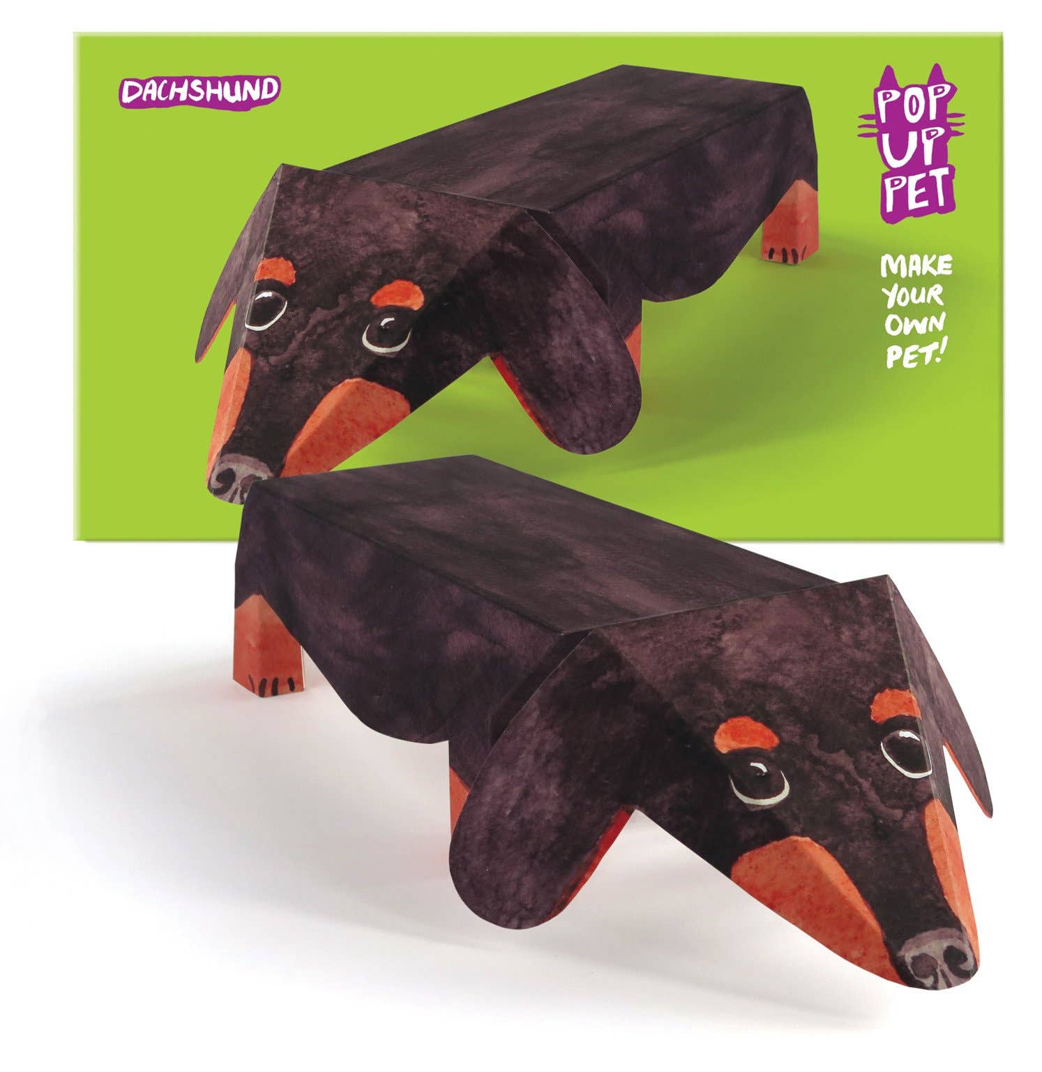 Pop Up Pet Dachshund – Paper Pet Gift